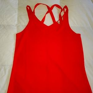 Red camisole